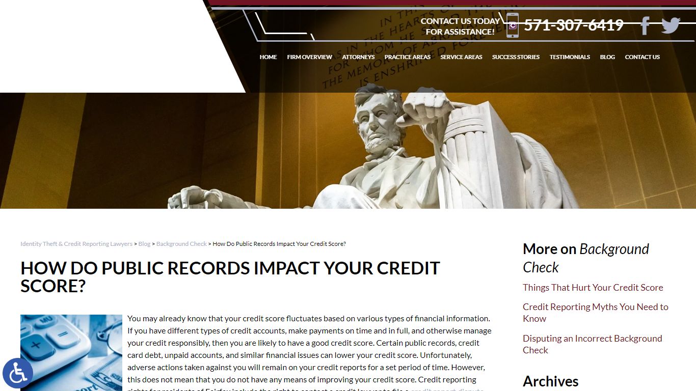 How Do Public Records Impact Your Credit Score?